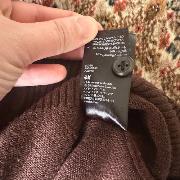 H&M lightweight long vest XS with Waist Belt - Picture 5 of 12